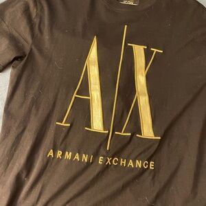 Armani Exchange men’s small black T-shirt